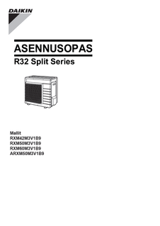 RXM42-60M9,ARXM50M9_3PFI386698-4L_Installation manual_Finnish download